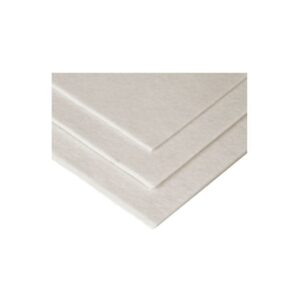Zelfklevend vilt wit 50 x 25 x 0,5 cm