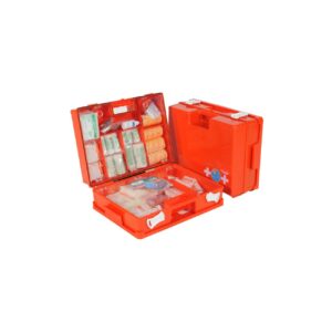 BHV verbandtrommel groot Luxe oranje (incl. kleurenwijzer)